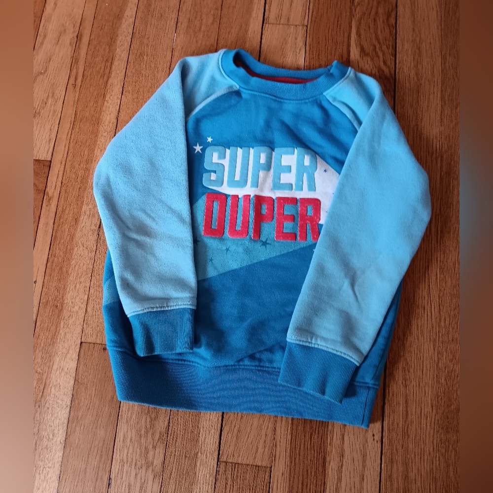 Super Duper Kids Blue Sweatshirt